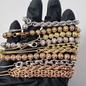 Watch Video / Sterling Silver 925 Adjustable Bolo Bracelet (Pick One First Pic)